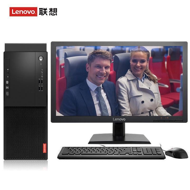 土豪操美女联想（Lenovo）启天M415 台式电脑 I5-7500 8G 1T 21.5寸显示器 DVD刻录 WIN7 硬盘隔离...